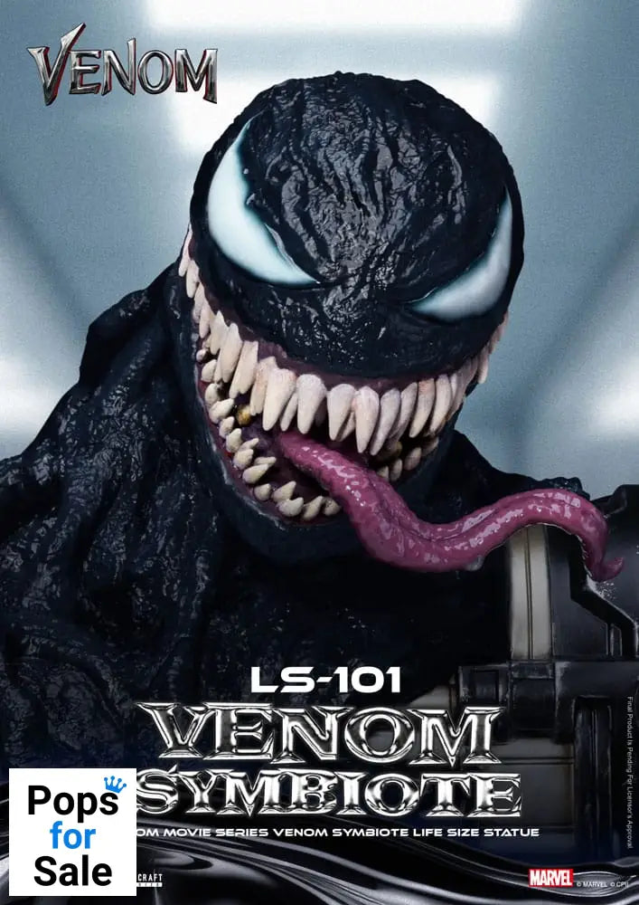 Venom Movie Series Life-Size Statue Venom Symbiote 24 cm