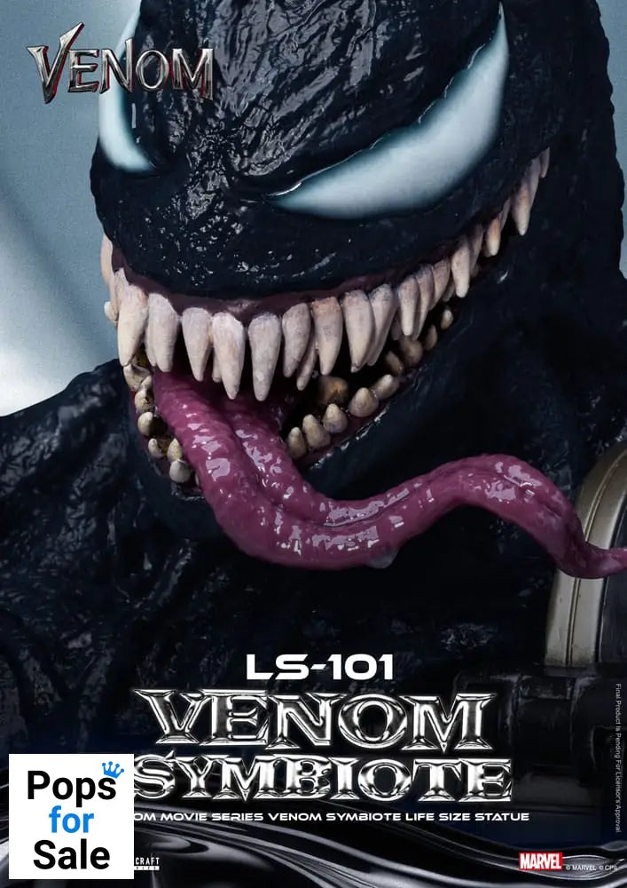 Venom Movie Series Life-Size Statue Venom Symbiote 24 cm