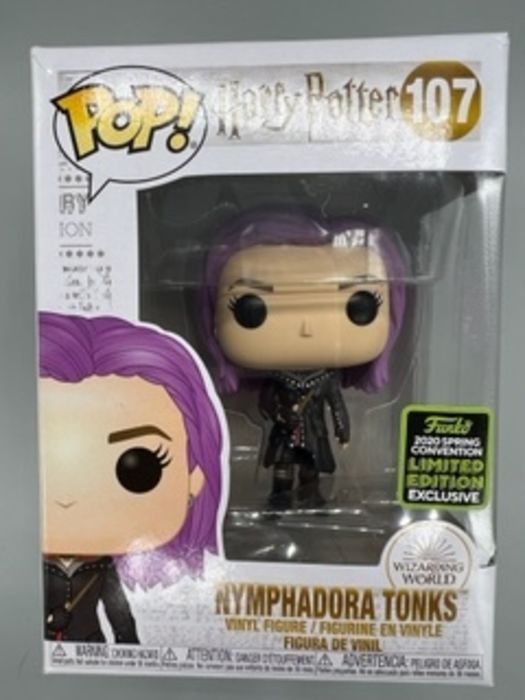107 Nymphadora Tonks - Harry Potter - 2020 Con - Box Damaged Funko POP