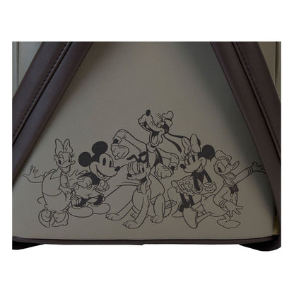 Disney by Loungefly Mini Backpack Mickey and Friends Canvas New