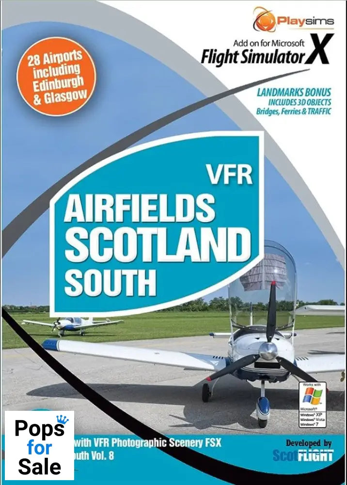 VFR Airfields Scotland South for Windows PC