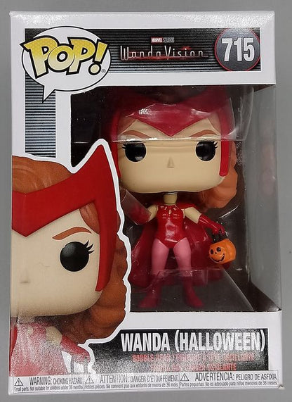 715 Halloween Wanda - Marvel Wandavision - Damaged Box Funko POP