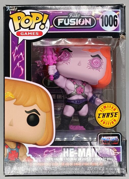 1006 He-Man - Chase - Masters of the Universe Funko Fusion Box Damaged Funko POP