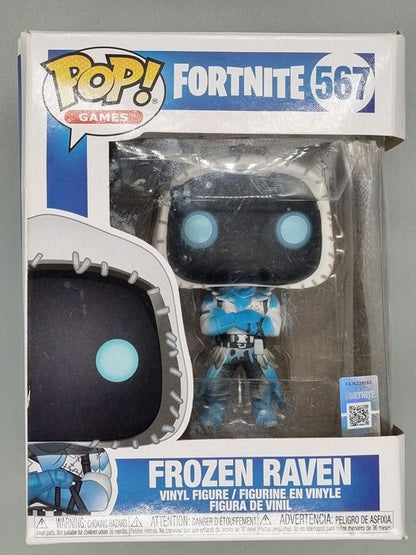 #567 Frozen Raven - Fortnite - Box Damaged Funko POP