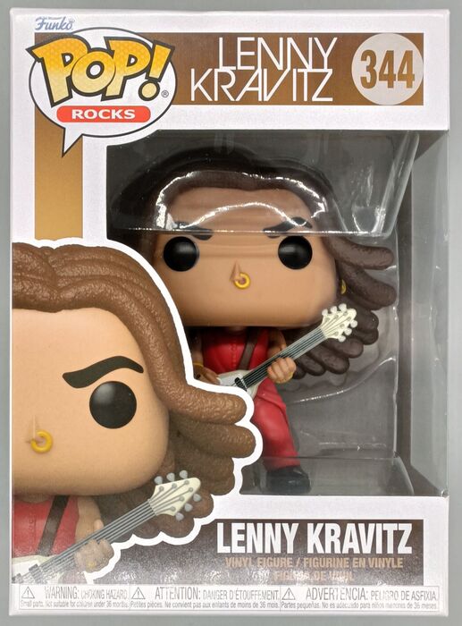 344 Lenny Kravitz - Rocks - New Funko POP