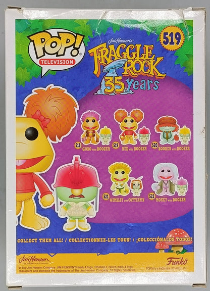 519 Red with Doozer - Fraggle Rock - Funko POP - Box Damaged