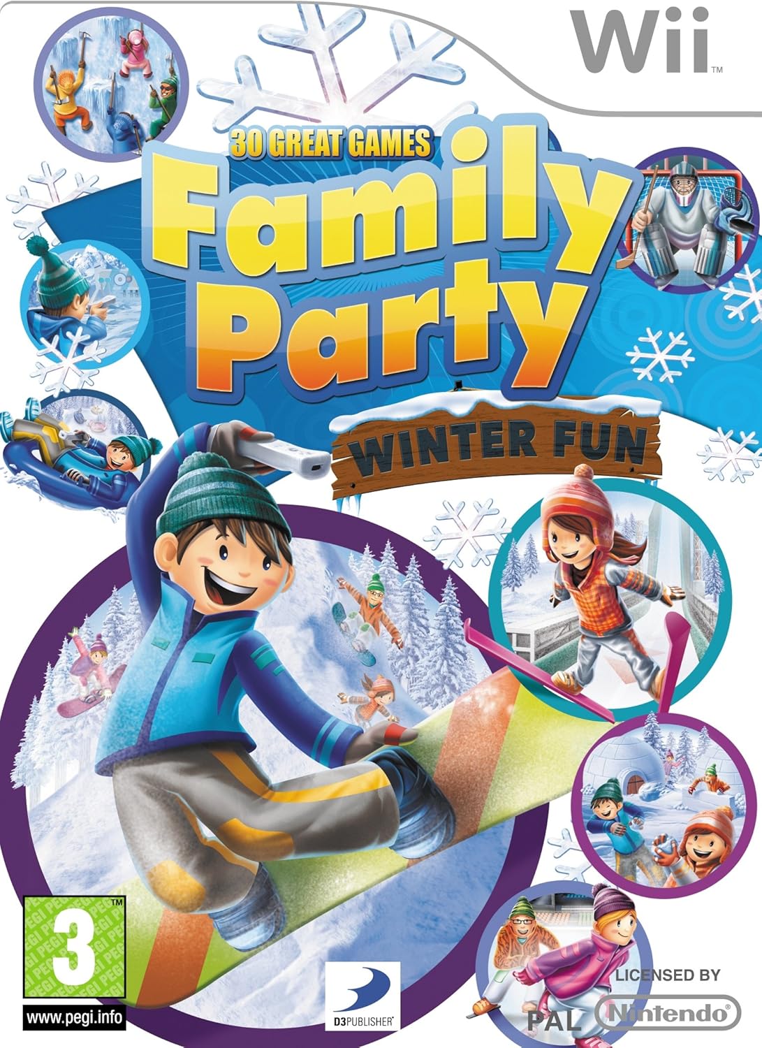 Family Party: Winter Fun 30 Great Games for Nintendo Wii/Wii-U