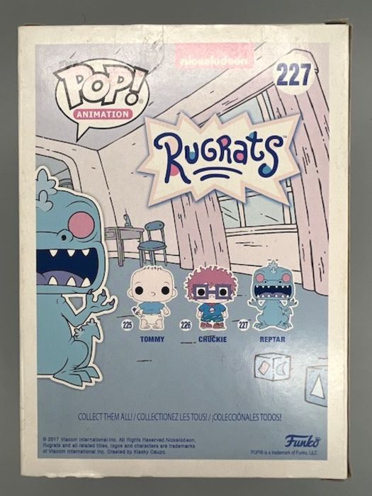 227 Reptar - Glow - Nickelodeon Rugrats Funko POP - Box Damaged