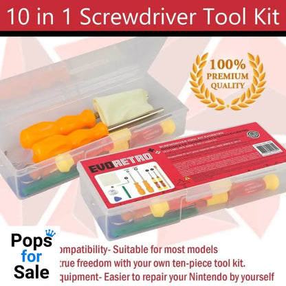 Video Game Tool Kit 14-Pack Screwdriver