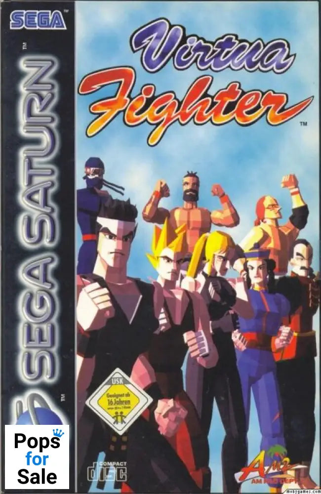 Virtua Fighter for SEGA Saturn [Damaged Inlay]