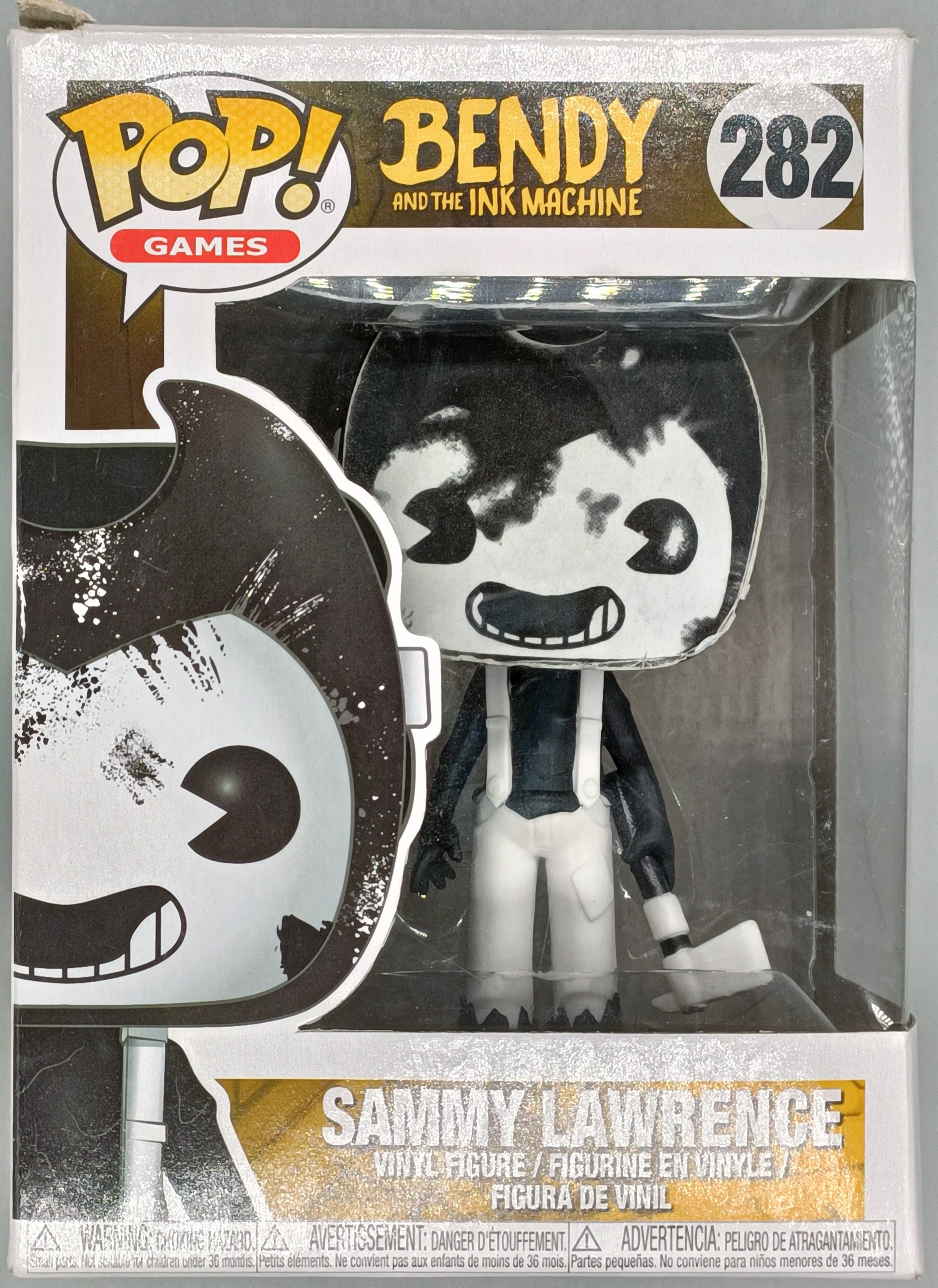 #282 Sammy Lawrence - Bendy And The Ink Machine - Box Damaged Funko POP