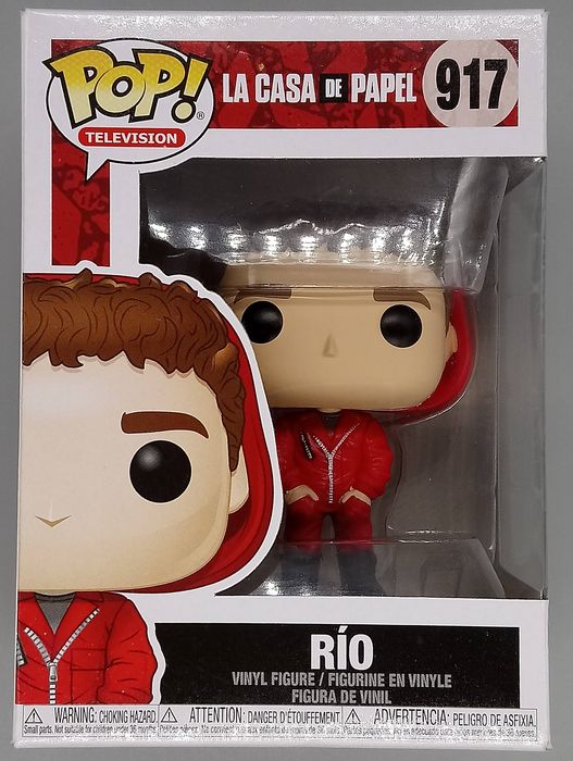 #917 Rio - La Casa de Papel Money Heist - Box Damaged Funko POP