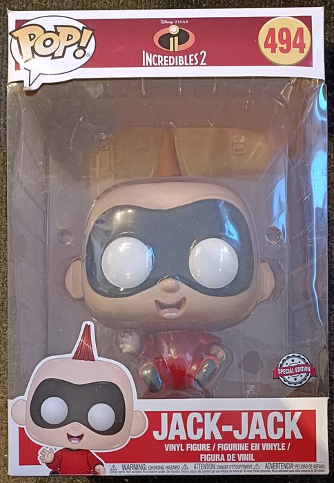 #494 Jack-Jack - 10 Inch - Disney Incredibles 2 - Box Damaged Funko POP