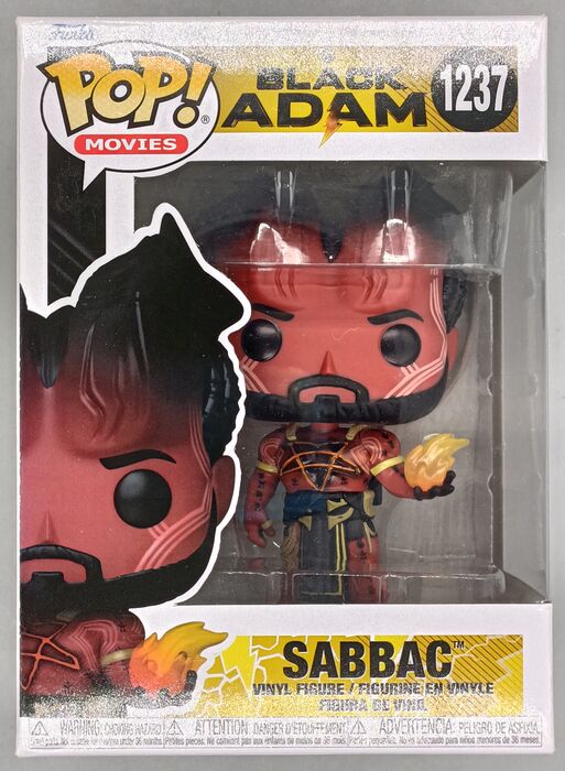 #1237 Sabbac - DC Black Adam - Box Damaged Funko POP