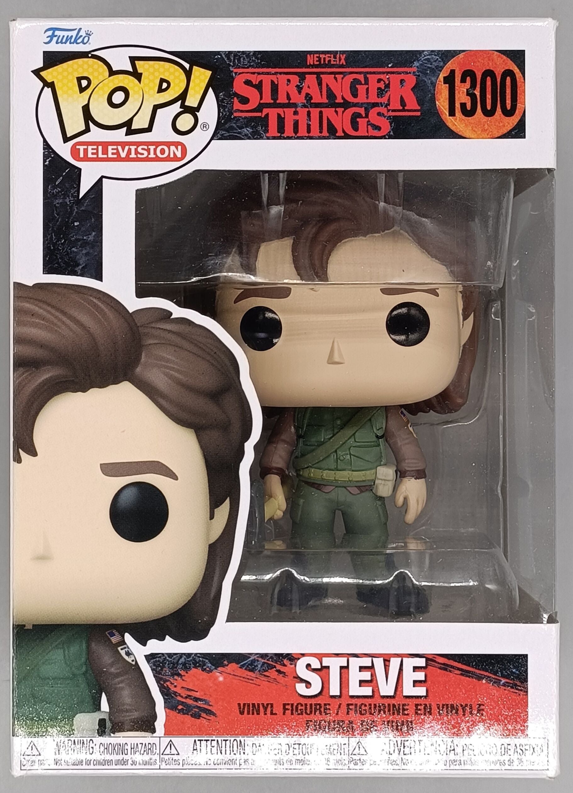 1300 Steve (Hunter) - Stranger Things - Funko POP - Box Damaged