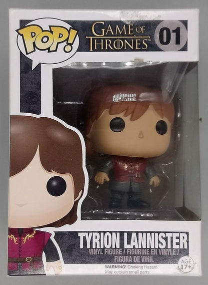 01 Tyrion Lannister - Game of Thrones - Funko POP - Box Damaged