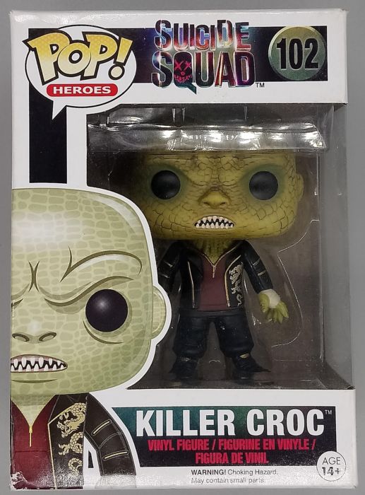 #102 Killer Croc - DC Suicide Squad - Box Damaged Funko POP