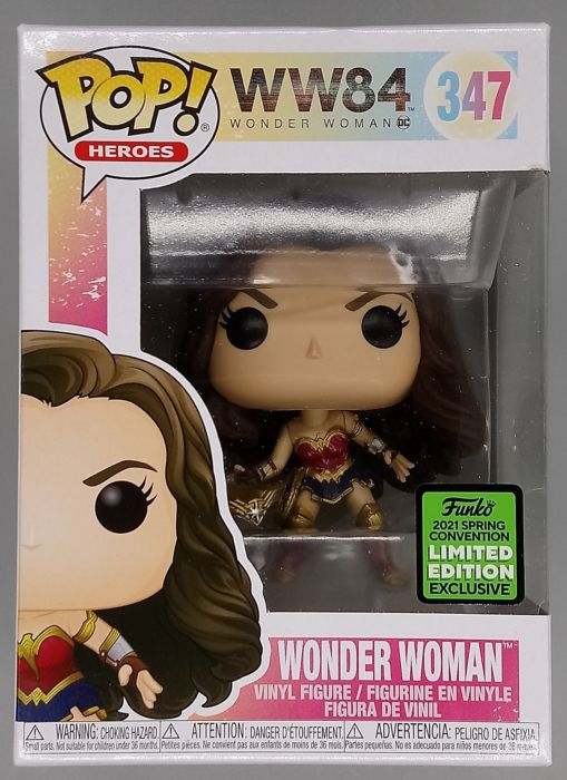 #347 Wonder Woman (w/ Tiara Boomerang) DC WW84 Funko POP