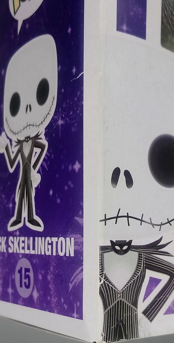 15 Jack Skellington  Disney Nightmare Before Christmas Funko POP - Box Damaged