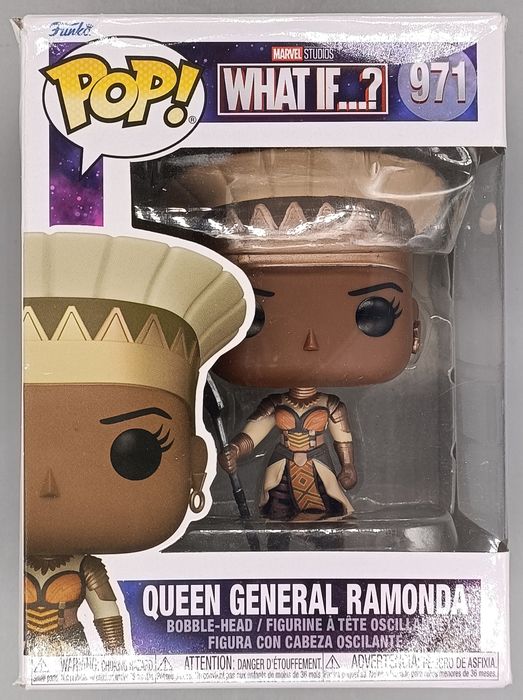 #971 Queen General Ramonda - Marvel What if...? Box Damaged Funko POP