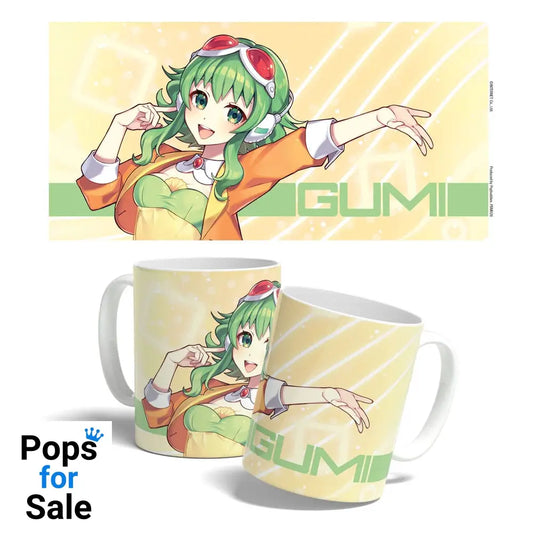 Vocaloid Megpoid Mug Gumi V6 325 ml Cups & Mugs