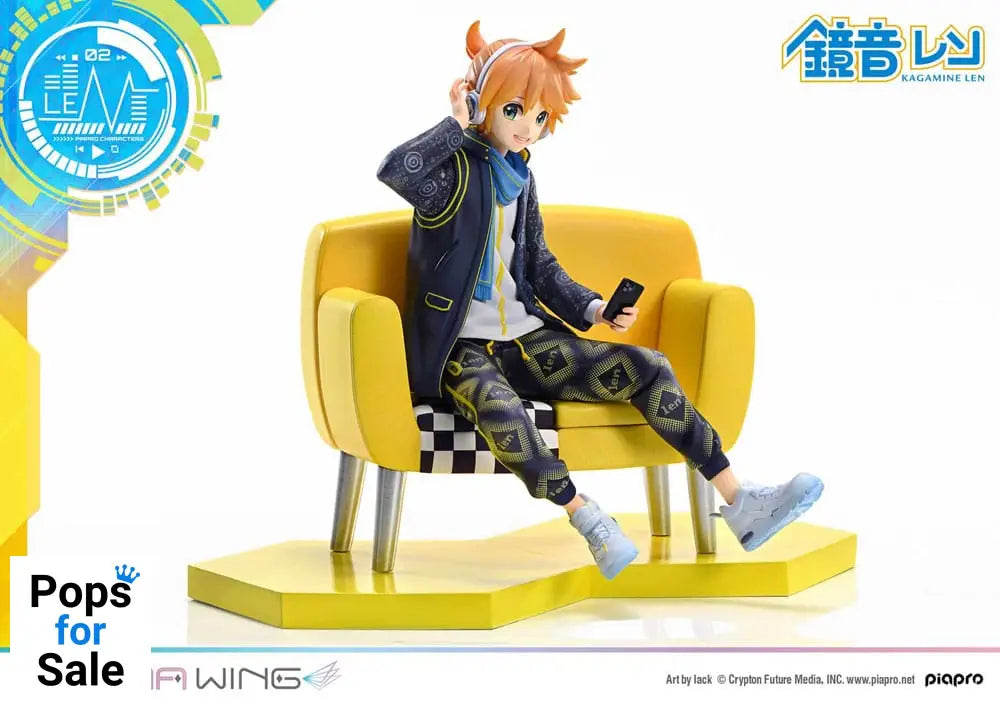 Vocaloid Piapro Characters Prisma Wing PVC Statue 1/7 Kagamine Len (Art by lack) 18 cm Statues