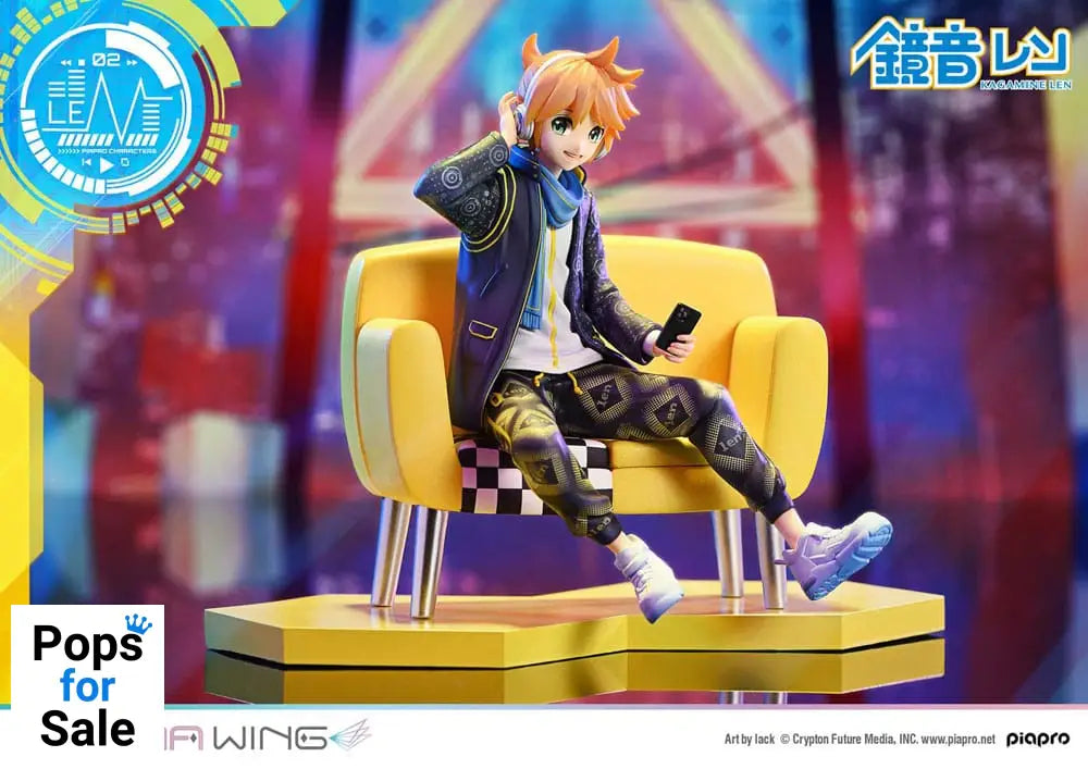 Vocaloid Piapro Characters Prisma Wing PVC Statue 1/7 Kagamine Len (Art by lack) 18 cm