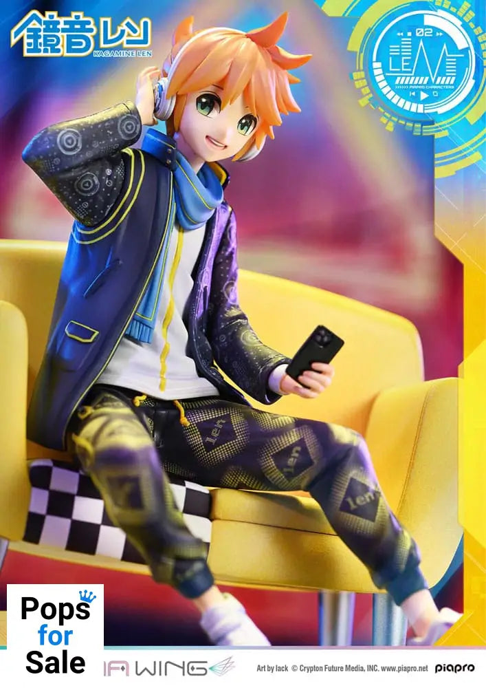 Vocaloid Piapro Characters Prisma Wing PVC Statue 1/7 Kagamine Len (Art by lack) 18 cm Statues