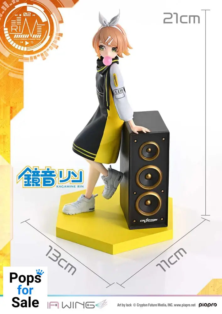 Vocaloid Piapro Characters Prisma Wing PVC Statue 1/7 Kagamine Rin (Art by lack) 21 cm Statues