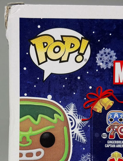 #935 Gingerbread Hulk - Marvel - Box Damaged Funko POP