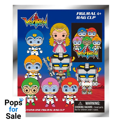 Voltron 3D PVC Bag Clips 40th Anniversary Display (24)