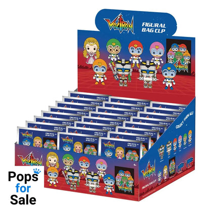 Voltron 3D PVC Bag Clips 40th Anniversary Display (24)
