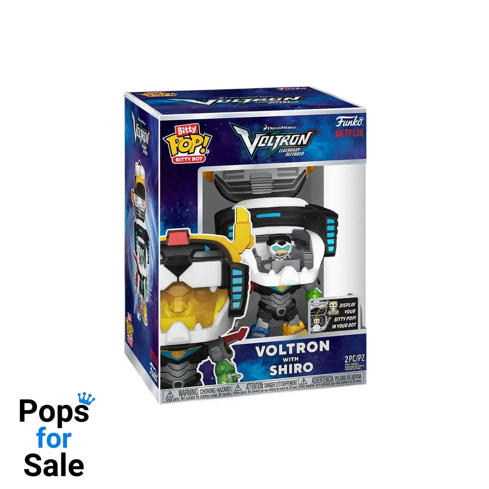 Voltron Bitty POP! Bots Figure Voltron with Shiro 2,5 cm