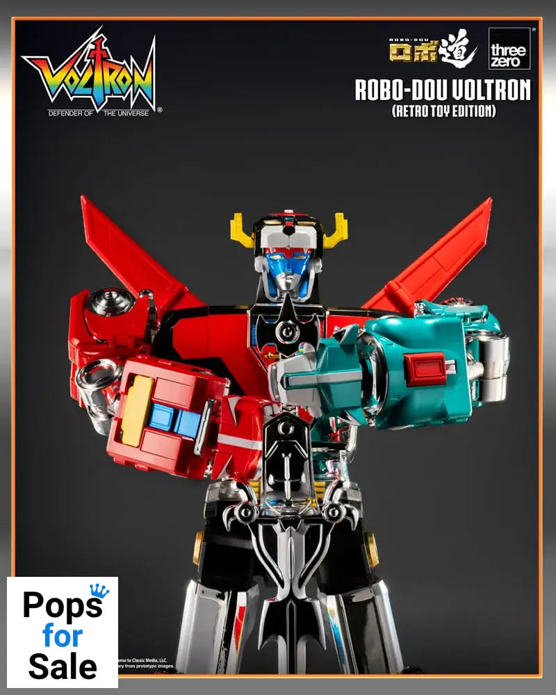 Voltron: Defender of the Universe Robo-Dou Action Figure Voltron Retro Toy Edition 27 cm Action figures