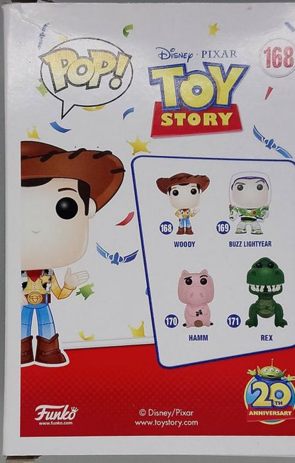 #168 Woody - Disney Toy Story - Box Damaged Funko POP