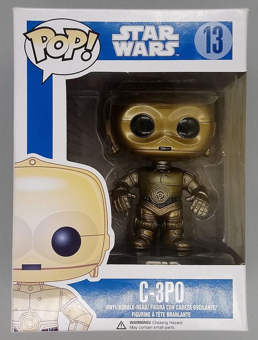 13 C-3PO - Star Wars - Funko POP - Box Damaged