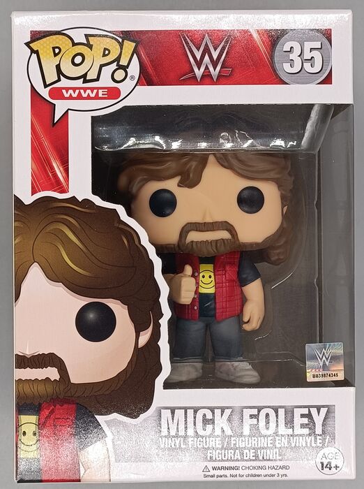 #35 Mick Foley - WWE - Box Damaged Funko POP