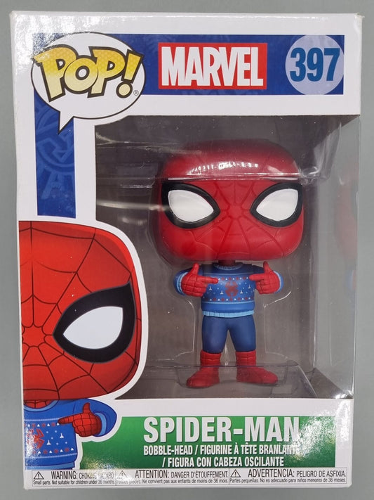 #397 Spider-Man (Ugly Christmas Sweater) - Marvel Holidays Funko POP