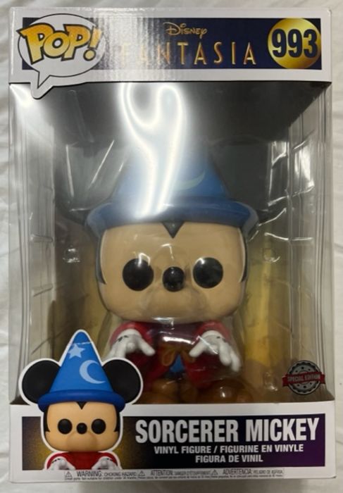 993 Sorcerer Mickey - 10 Inch - Disney Fantasia Funko POP - Box Damaged