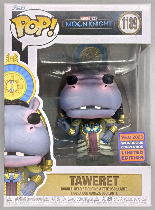 #1189 Taweret - Marvel Moon Knight - 2023 Con Funko POP