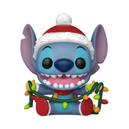 1504 Stitch with Lights - Disney Lilo & Stitch Holiday Funko POP - Brand New
