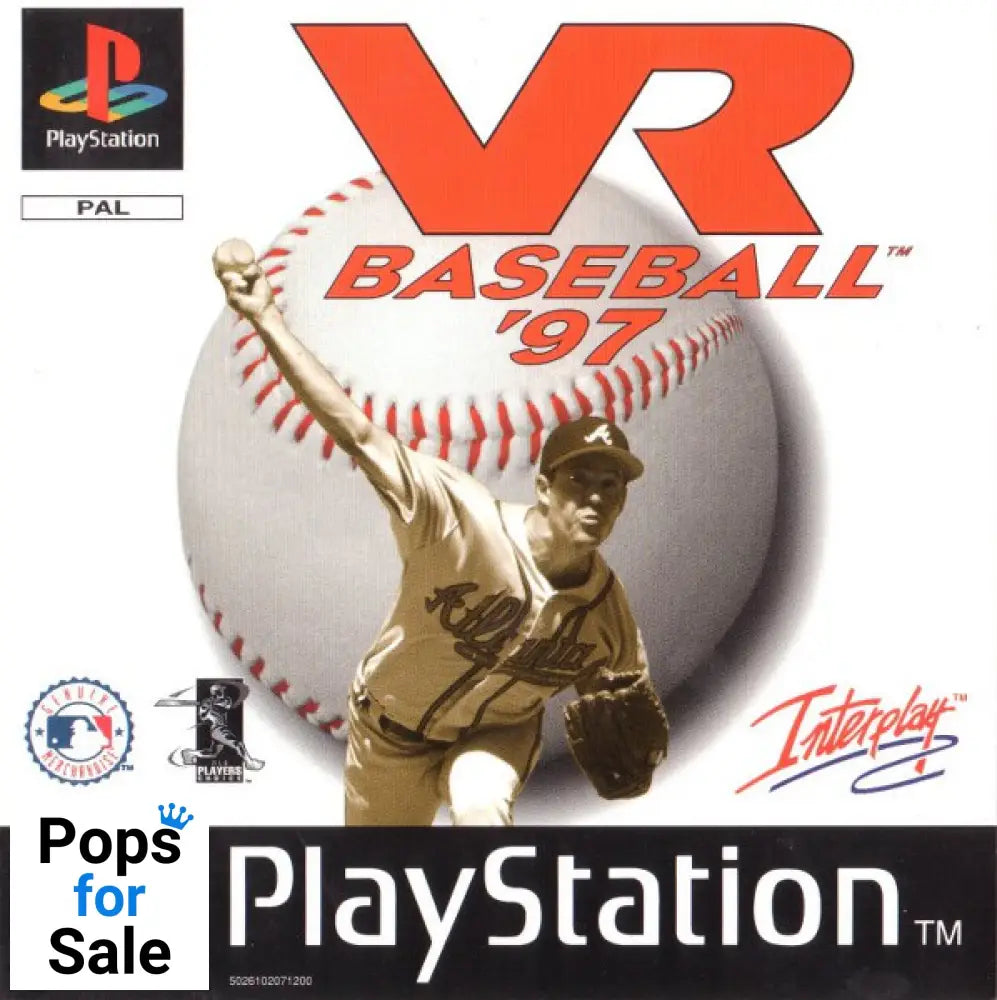 VR Baseball '97 for Sony Playstation 1 (PS1) - [Just Disc]