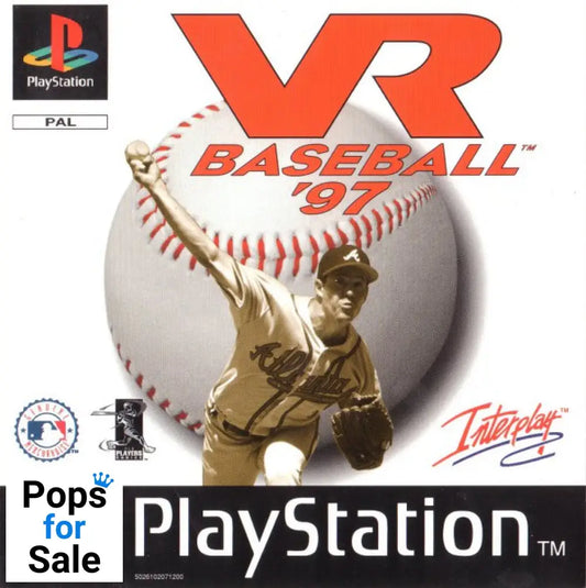 VR Baseball '97 for Sony Playstation 1 (PS1) - [Just Disc]