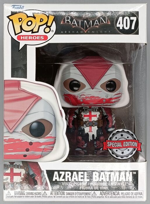 407 Azrael Batman - DC Batman Arkham Knight - Box Damaged Funko POP