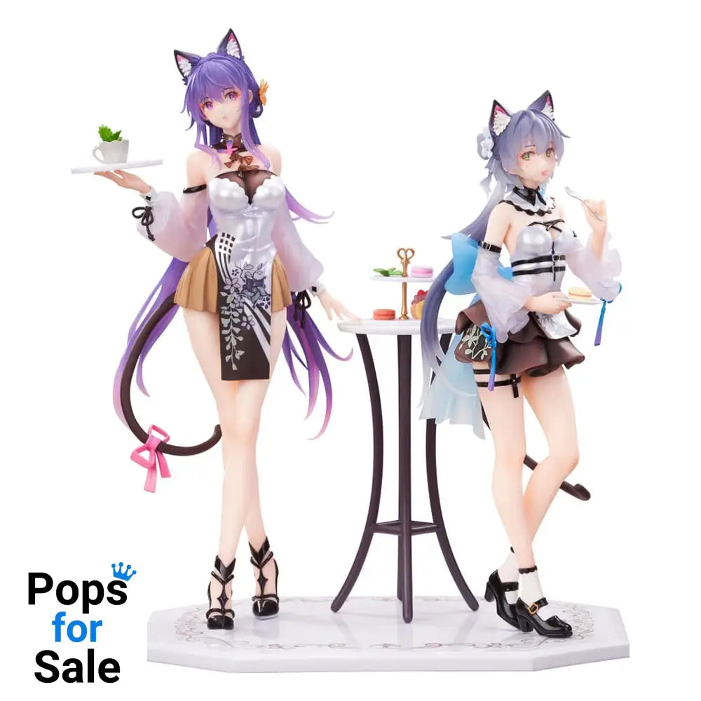 VSinger Luo Tianyi & Mo Qingxian Statue 1/7 2-Pack Luo Tianyi & Mo Qingxian Tea Time Melody Ver. Statues