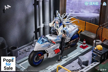 Vsinger PVC Statue 1/7 Vsinger Luo Tianyi Retro-Future Storm Driver Ver. 23 cm