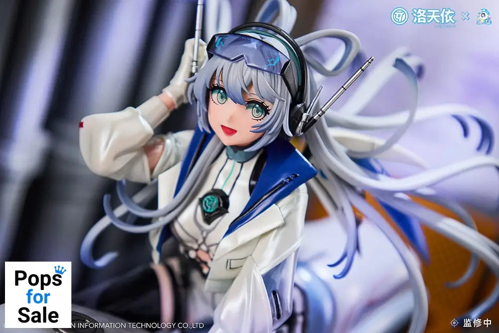 Vsinger PVC Statue 1/7 Vsinger Luo Tianyi Retro-Future Storm Driver Ver. 23 cm