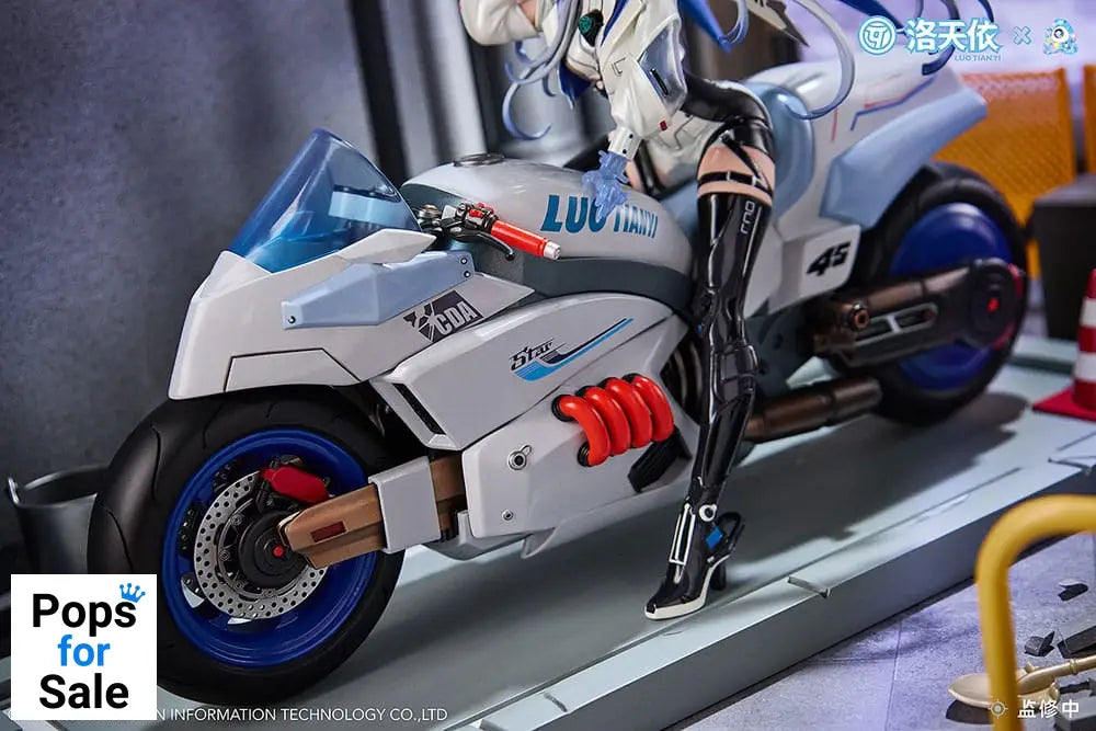 Vsinger PVC Statue 1/7 Vsinger Luo Tianyi Retro-Future Storm Driver Ver. 23 cm