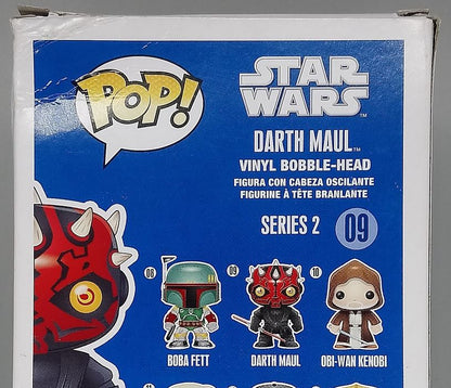 09 Darth Maul - Star Wars - Box Damaged Funko POP
