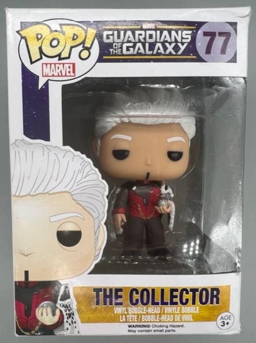 #77 The Collector Marvel Guardians of the Galaxy Box Damaged Funko POP